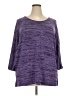 Cathy Daniels Purple Poncho Size 2X - photo 1