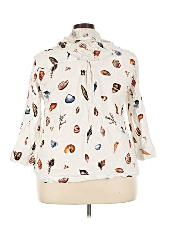 Jane and Delancey 3/4 Sleeve Blouse (view 2)