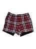Cooperative 100% Cotton Plaid Red Shorts Size 0 - photo 2