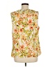 Kasper Yellow Sleeveless Blouse Size L - photo 2