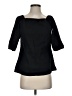 Theory Black 3/4 Sleeve Top Size S - photo 1