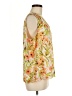 Kasper Yellow Sleeveless Blouse Size L - photo 4