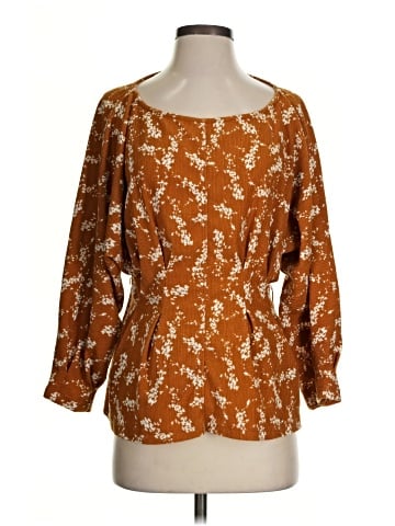 Anthropologie 3/4 Sleeve Blouse (view 1)