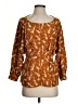 Anthropologie Brown 3/4 Sleeve Blouse Size S - photo 1