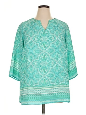 Violet & Claire 3/4 Sleeve Blouse (view 1)