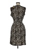 Apt. 9 Animal Print Black Cocktail Dress Size M - photo 2