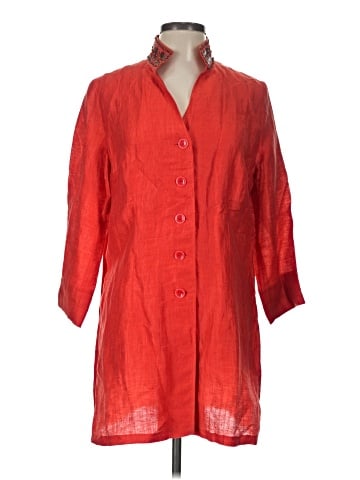 Basler 3/4 Sleeve Button-Down Shirt (view 1)