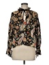 Zara Black Long Sleeve Blouse Size M - photo 1