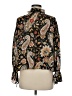 Zara Black Long Sleeve Blouse Size M - photo 2