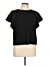 Old Navy 100% Cotton Black Short Sleeve Top Size L - photo 1
