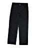 BIENZOE 100% Cotton Solid Black Casual Pants Size 14 - photo 1