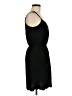 Aqua 100% Polyester Solid Black Casual Dress Size M - photo 4