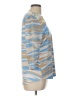 Ruby Rd. Blue 3/4 Sleeve Top Size L - photo 4