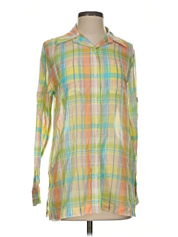 Lauren by Ralph Lauren Long Sleeve Button-Down Shirt (view 1)