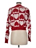 madden nyc 100% Acrylic Hearts Red Pullover Sweater Size M - photo 2