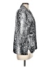 Free People 100% Polyester Print Silver Blazer One size - photo 4