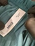 MNG 100% Polyester Teal Casual Dress Size 8 - photo 7