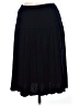 Andrea Jovine 100% Wool Solid Black Wool Skirt One size - photo 2