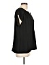 DR2 100% Polyester Black Short Sleeve Blouse Size L - photo 4