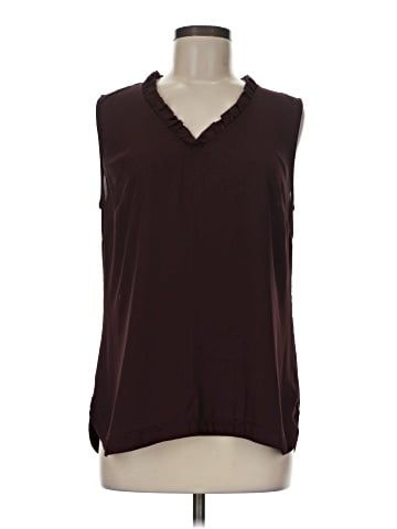 Ann Taylor Factory Sleeveless Blouse (view 1)