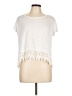 Rewind Ivory Short Sleeve Top Size L - photo 1