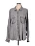Maurices Gray Long Sleeve Button-Down Shirt Size 24 (3) - photo 1