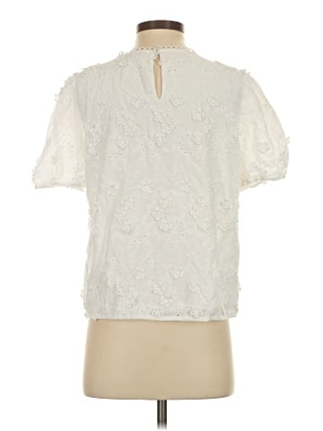 Adrianna Papell Short Sleeve Blouse (view 2)