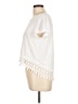 Rewind Ivory Short Sleeve Top Size L - photo 5