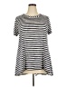 Coin 1804 Silver Short Sleeve Top Size 2X - photo 1