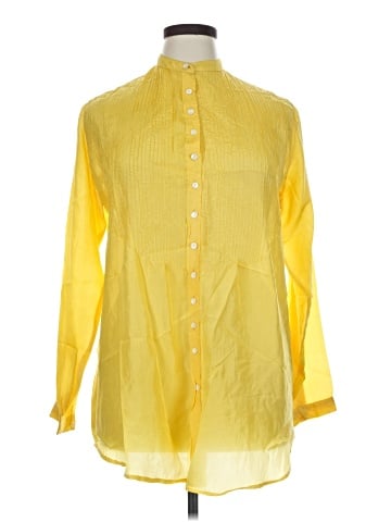 Grace Karin 3/4 Sleeve Silk Top (view 1)