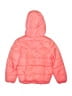 Old Navy 100% Polyester Solid Orange Snow Jacket Size 6 - 7 - photo 2
