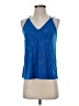 The Limited Blue Sleeveless Blouse Size S - photo 1