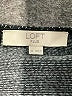 Ann Taylor LOFT Chevron-herringbone Black Casual Dress Size 18 - photo 7