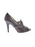 BCBG Paris Gray Heels Size 7 1/2 - photo 1