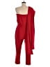 Alexia Admor 100% Polyester Solid Red Jumpsuit Size 8 - photo 2