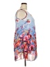 The Pyramid Collection 100% Polyester Floral Blue Casual Dress Size XL - photo 4
