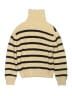 Zara Stripes Gold Tan Turtleneck Sweater Size 13 - 14 - photo 2