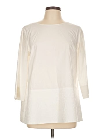 Cos 3/4 Sleeve Top (view 1)