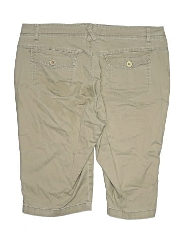 Gloria Vanderbilt Khaki Shorts (view 2)