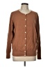 Lands' End 100% Cotton Brown Cardigan Size L - photo 1