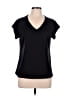 Ideology 100% Polyester Black Active T-Shirt Size L - photo 1
