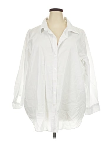 Torrid Long Sleeve Button-Down Shirt (view 1)