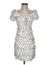 Missguided 100% Polyester White Casual Dress Size 0 - photo 1