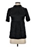 Madison Marcus Black Short Sleeve Silk Top Size S - photo 1