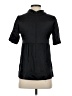 Madison Marcus Black Short Sleeve Silk Top Size S - photo 2