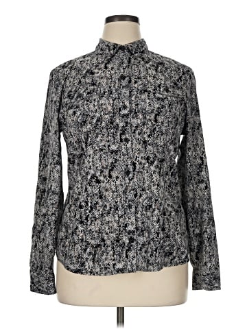 Dana Buchman Long Sleeve Blouse (view 1)