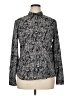 Dana Buchman Tweed Black Long Sleeve Blouse Size XL - photo 1