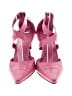 Gianni Bini 100% Leather Pink Heels Size 6 1/2 - photo 2
