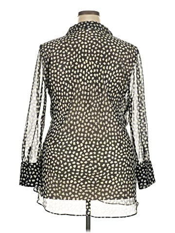 Bar III Long Sleeve Blouse (view 2)