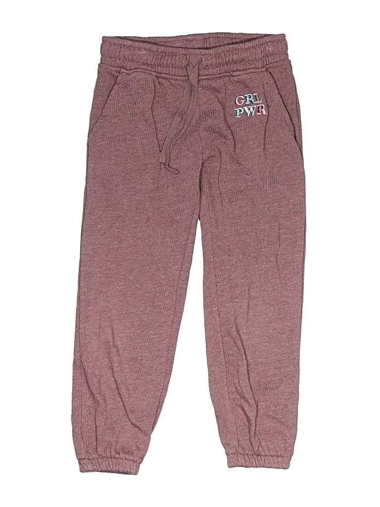 Pre-owned Threads 4 Thought Kids' Sweatpants In Burgundy